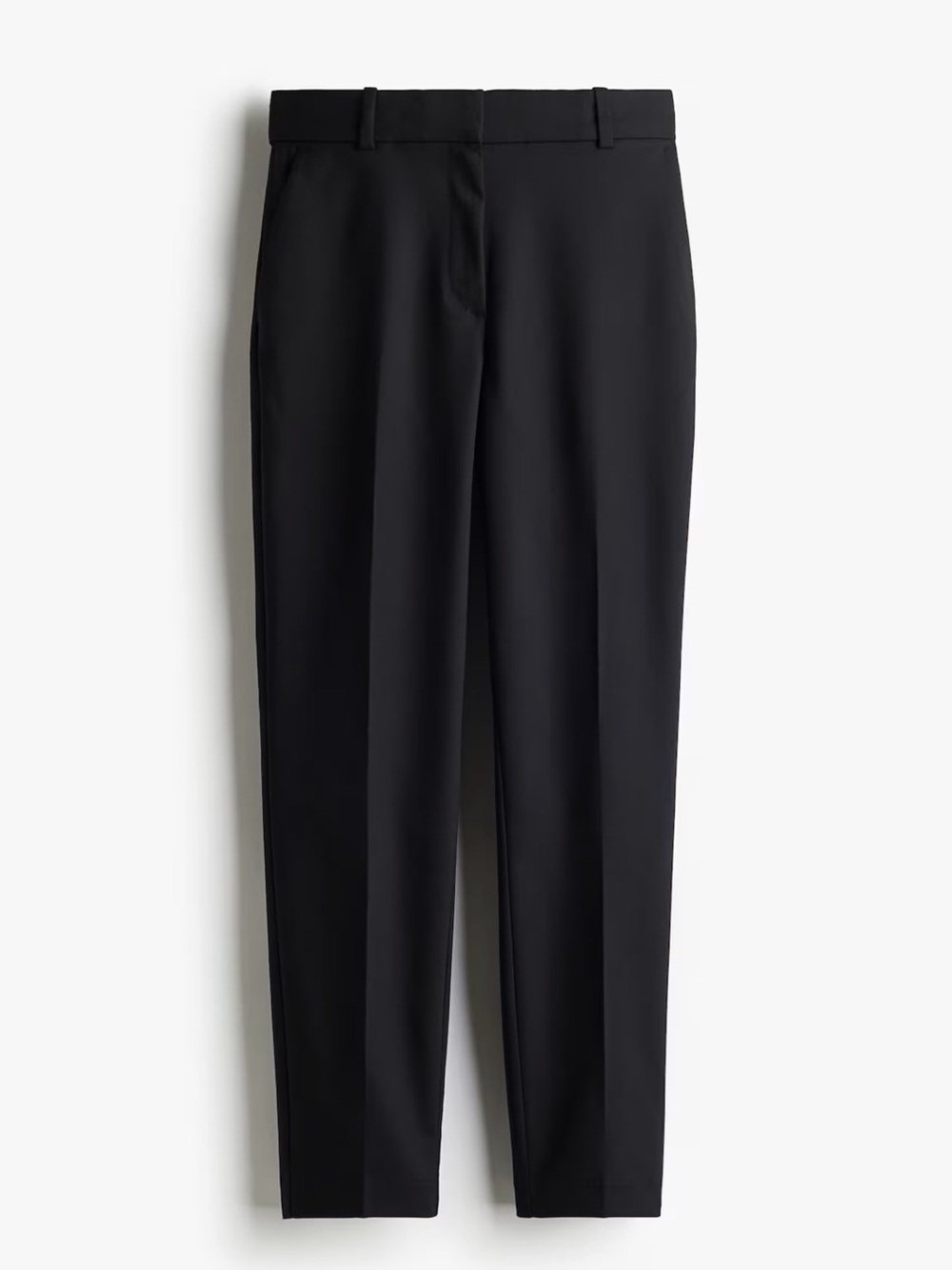 H&M Women's Straight Leg Trousers / slacks in Black size 16
